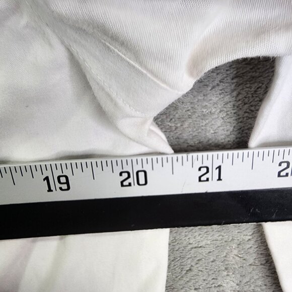 Mens White Croft & Barrow Shirt Button Down Long Sleeve Pocket Size S - Picture 6 of 8